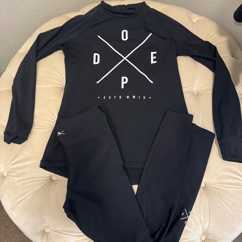Dope Snow Women's Snuggle base layer ski snowboard set